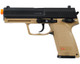 H&K CO2 Airsoft Pistol Hand Gun - USP - Dark Earth (2275023) H&K CO2 Airsoft Pistol Hand Gun - USP - Dark Earth (2275023)